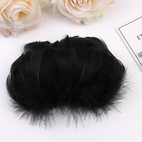 Veeogra Clearance Items,Office Decor,100PCS Diy Big Floating Feathers Plumage Floating Hair Craft Decoration Wedding Plumage,Crafts