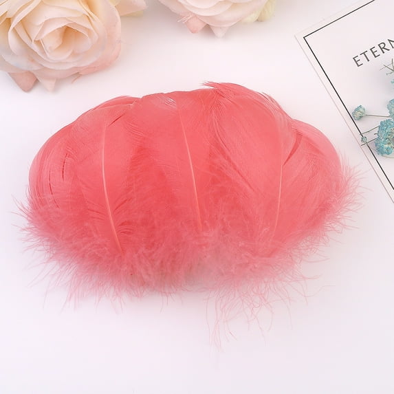 Veeogra Clearance Items,Office Decor,100PCS Diy Big Floating Feathers Plumage Floating Hair Craft Decoration Wedding Plumage,Crafts