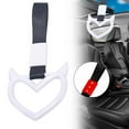 thumbnail image 1 of Veeogra Clearance&nbsp;Items,Home Decor,1pcs Ring Heart Shape Car Handle With Drift Pendant Rear Bumper Warning Decoration Heart Shape Handle With Drift Pendant For Car Bus Interior Decoration, 1 of 5