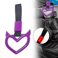 thumbnail image 1 of Veeogra Clearance&nbsp;Items,Home Decor,1pcs Ring Heart Shape Car Handle With Drift Pendant Rear Bumper Warning Decoration Heart Shape Handle With Drift Pendant For Car Bus Interior Decoration, 1 of 6