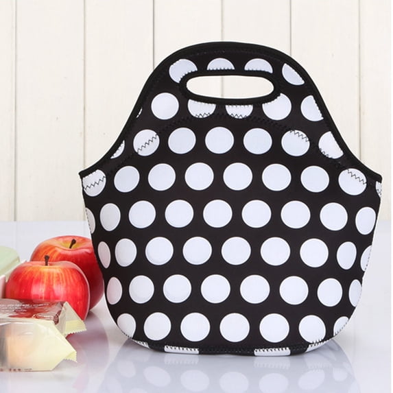 Veeogra Lunch Bag,Neoprene Lunch Tote Bag Insulated Waterproof Lunch Box for Women Adults sLunch Bag,