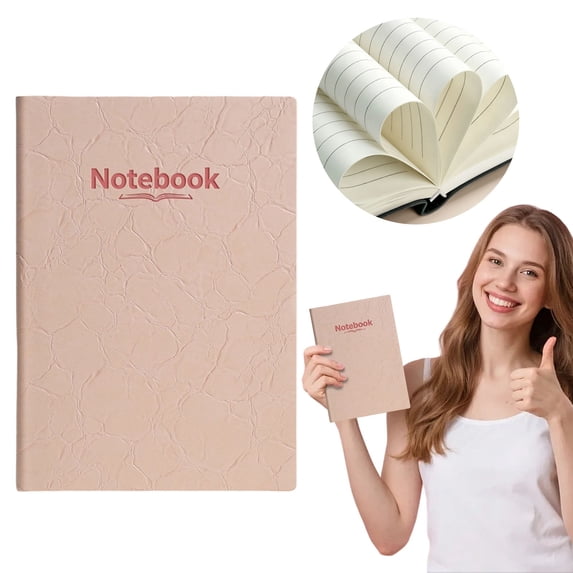 Veeogra Notebooks For Women Men,Pink Crocodile Texture Journals For Writing,A5 Diary Notebook,College Lined Notebook,Aesthetic Notebook,Softcover Journal,Lay-Flat Notebook,Office Work Notebook
