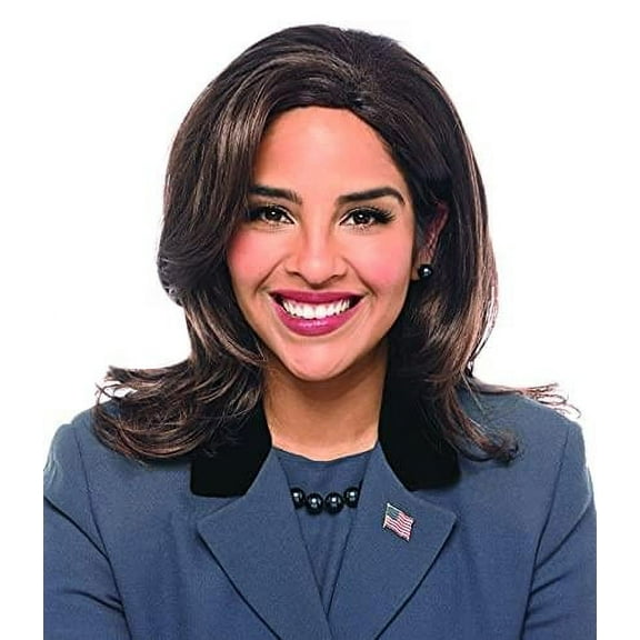 Veep Brown Adult Costume Wig