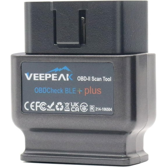 Veepeak OBDCHECKBLE+ Car Bluetooth OBD2 Scanner Vehicles Diagnostic Tool Wireless Check Engine Code Reader for iOS and Android