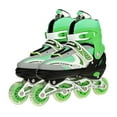 thumbnail image 1 of Veera 733 Adjustable Large Inline Skates, 70mm Wheels | Reinforced Aluminium Alloy Frame, Abec-7 Bearings, Durable Pvc Wheels | 1 Pair Of Inline Skates Shoes, 1 of 2
