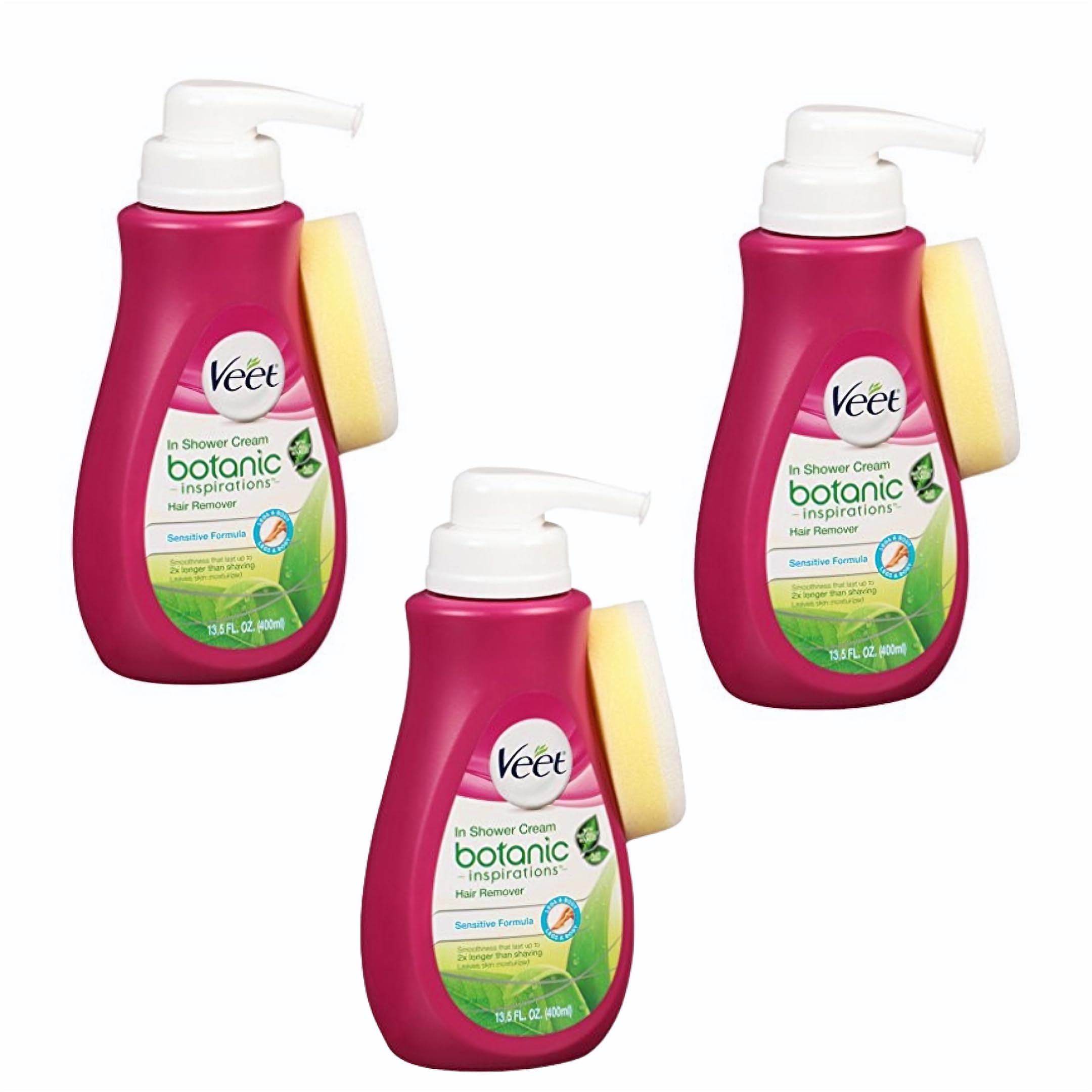 Veet In Shower Hair Removal Cream, Botanic Inspirations, Legs & Body