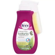 Veet In Shower Hair Removal Cream, Botanic Inspirations, Legs & Body, 13.5 oz Pack of 2