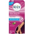 thumbnail image 1 of Veet Leg and Body Hair Remover Cold Wax Strips, 40 ct, 1 of 7