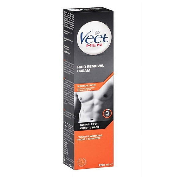 Veet Men Hair Removal Gel Cream Normal Skin 200ml