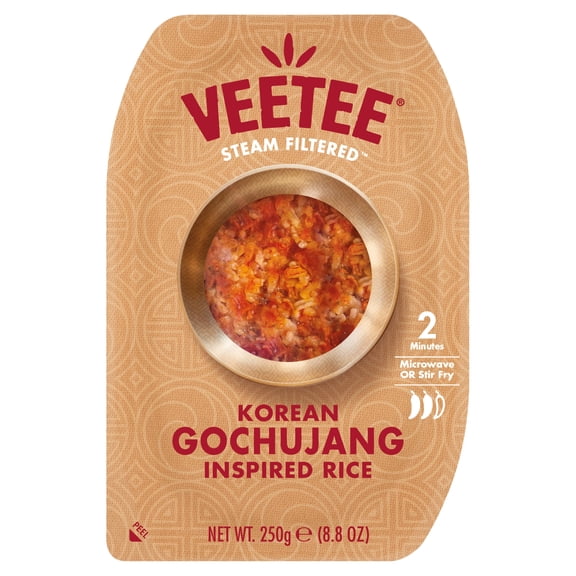 Veetee Korean Gochujang Inspired Rice Tray 250g, Imported from Britain