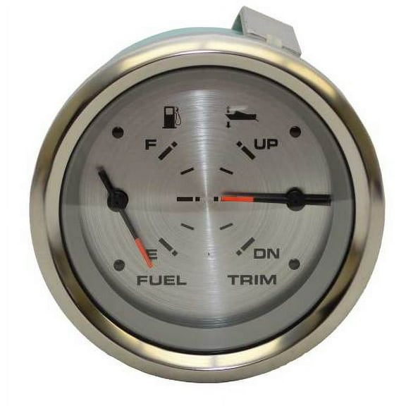 Veethree Boat Multi Function Gauge 70650F | Fuel Trim Suzuki 3 1/2 Inch