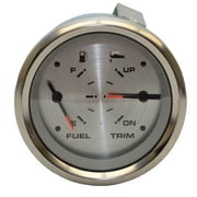 Veethree Boat Multi Function Gauge 70650F | Fuel Trim Suzuki 3 1/2 Inch