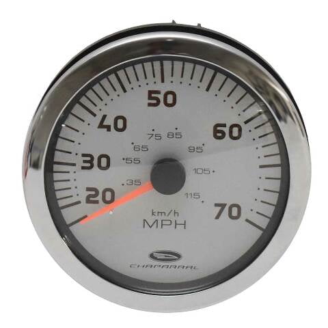 Veethree Boat Oversized Speedometer Gauge 63174 | 4 1/4 Inch Chaparral