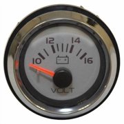 Veethree Boat Volt Meter Gauge 100902 | Rinker 2 Inch