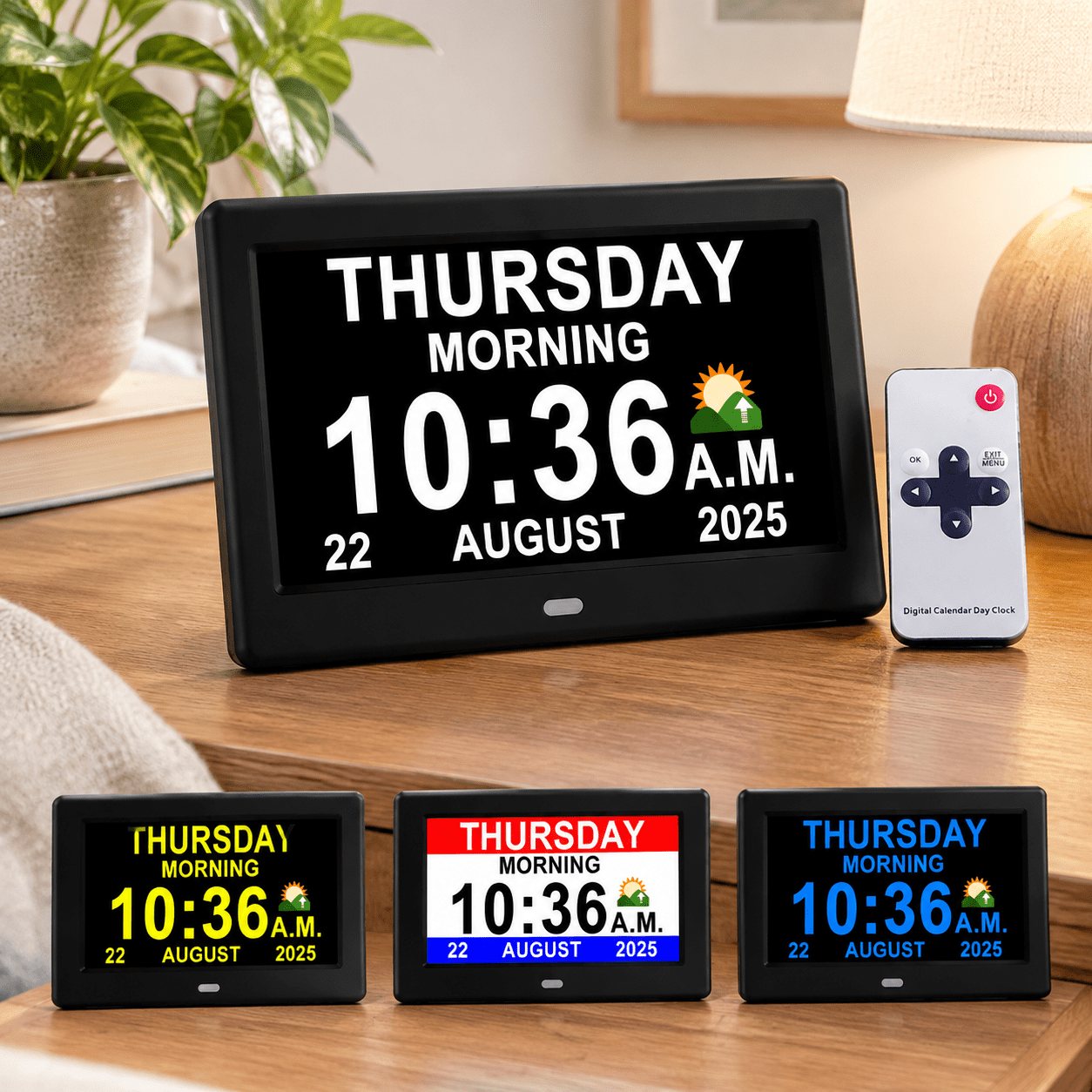 Vefaii 2026 Digital Dementia Clock With Date And Time For 10 Levels ...