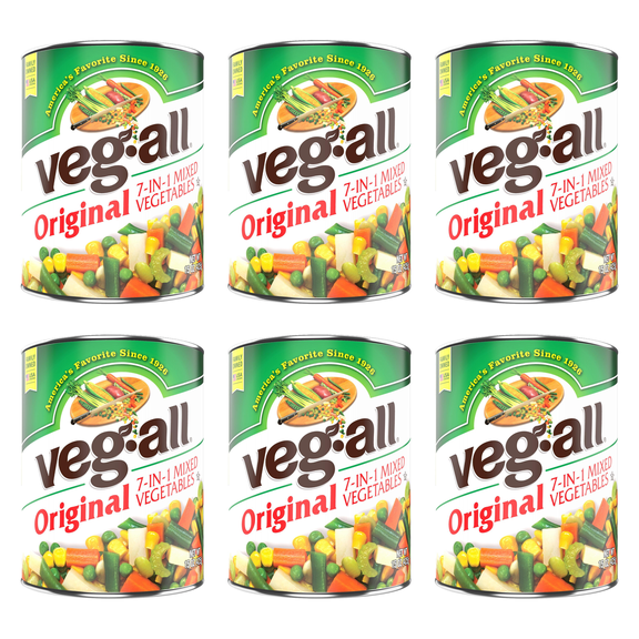 Veg-All Original Mixed Vegetables, 15 oz (Pack of 6)
