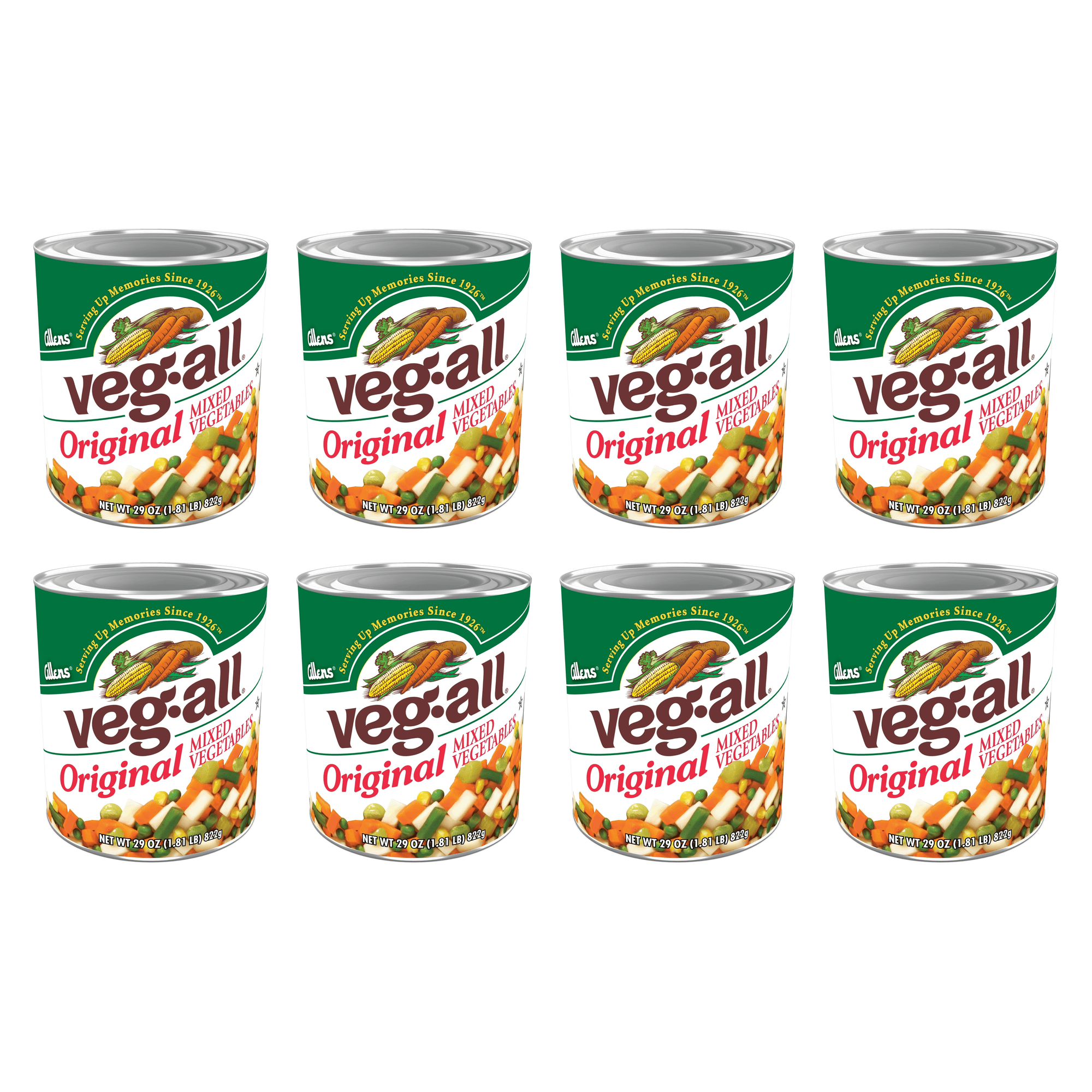 Veg-All Original Mixed Vegetables, 15 oz (Pack of 8)