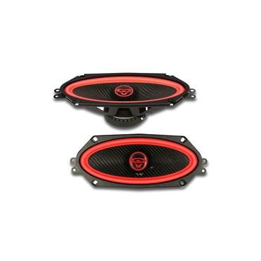 Bass Rockers 6x9 3-Way Coaxial Speakers – 650W Max Power Car Audio Upgrade (Pair)
