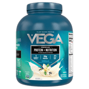 Vega Plant-Based Protein, Premium Protein + Nutrition, Vanilla , 2 lb 4.4 oz 1 kg