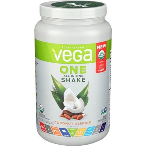 Vega One Coconut Almond Large Tub 24.23 Oz