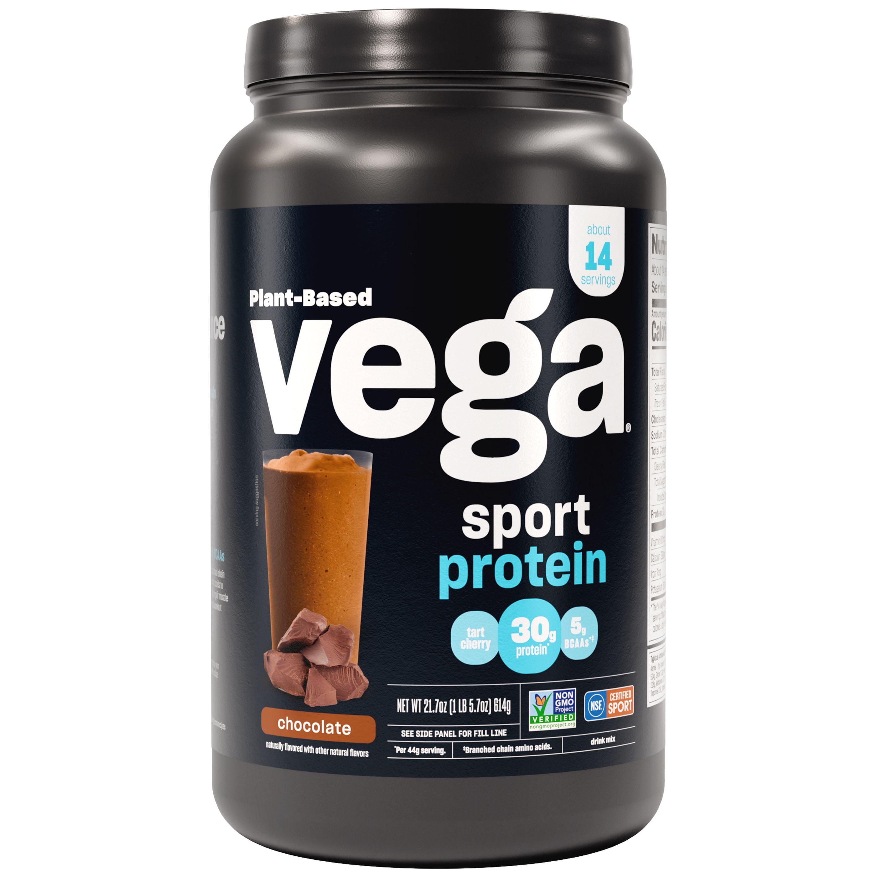 Proteína Vega Sport Vegetal sabor Chocolate. 1,980 gr. — Greenery