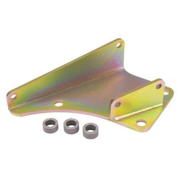 Speedway Motors Vega Steering Box Mount Bracket, Weld-On Steel Steering Gear Mount for Vega Style Steering Box Conversion, Compatible with 1935-1941 Ford Frames