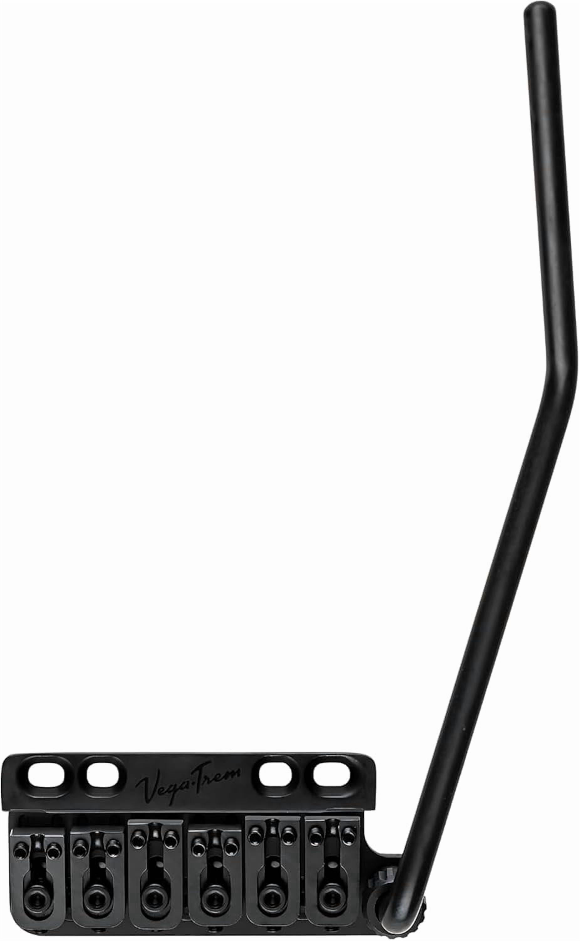 Vega-Trem VT1 Special Standard 6-Screw Stratocaster Guitar Tremolo Bridge For Strat No Mods Easy Installation Black, Right