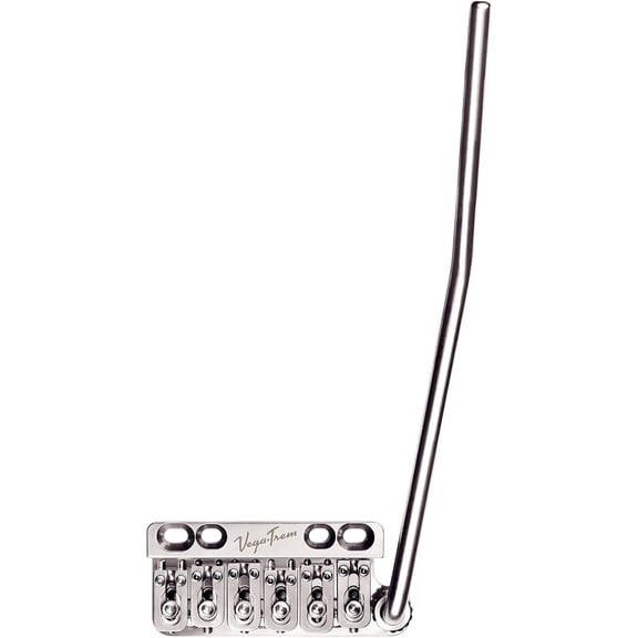 Vega-Trem VT1 Special Standard 6-Screw Stratocaster Guitar Tremolo Bridge For Strat No Mods Easy Installation Glossy, Right