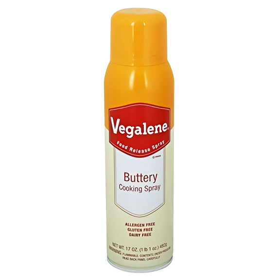 Vegalene Buttery Food Release Pan Spray 17 oz. Can | Pack of 3