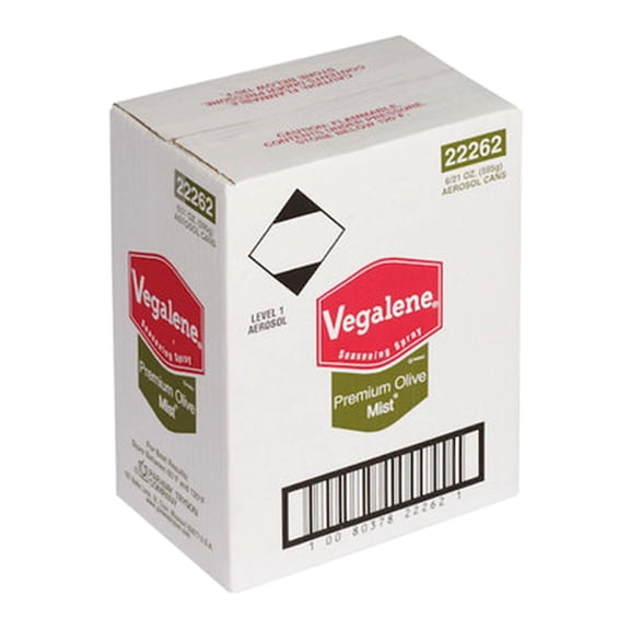 Vegalene Premium Olive Mist Aerosol Spray, 21 Ounce -- 6 per case.