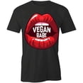 thumbnail image 1 of Vegan Babe T-Shirt | Cute Vegetarian Black Tee Gift, 1 of 5