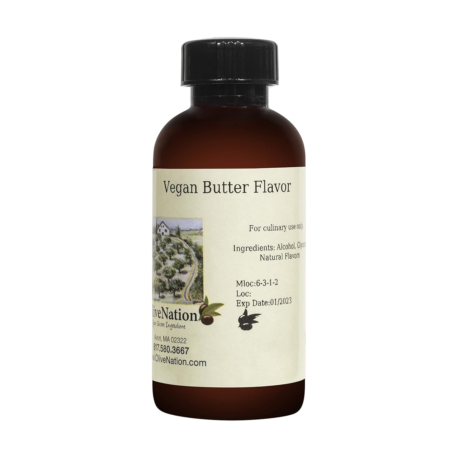 Vegan Butter Flavor Extract PG Free, Natural 32 fl oz