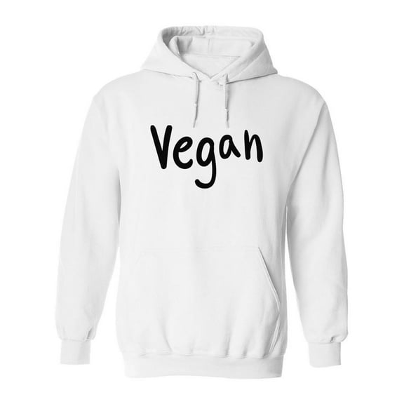 Vegan Design Hoodie Men -Image by Shutterstock, Male Medium