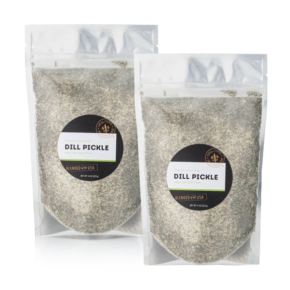 Vegan Dill Pickle Popcorn Seasoning - Sugar Free, Pickle Flavored Popcorn Seasoning - Dell Cove Spices, Bulk Bag - 1 Pound
