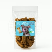 Vegan Dog Treats for Dental Health – Petit Biscuit 7 oz | Superfood Chews with Celery, Coconut Oil, Mint & Sage | Grain-Free, Prebiotic, Hypoallergenic, Human-Grade