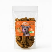 Vegan Dog Treats – Skin & Coat Support 198 g – Grain-Free Superfood Biscuits with Coconut Oil, Chia, Sesame & Sweet Potato – Natural