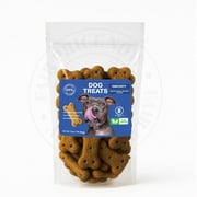 Vegan Dog Treats for Immunity Petit Biscuit 7 oz Superfood Chews with Blueberry, Chia & Pineapple | Grain-Free, Human-Grade All Breeds & Sizes