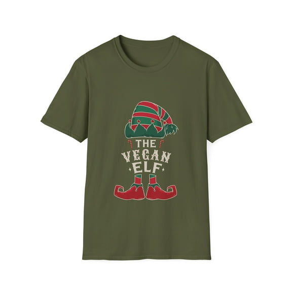 Vegan Elf Hat Boots Candy Cane Men Women Apparel