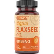 Vegan, Flaxseed Oil, Omega-3, 90 Vegan Caps