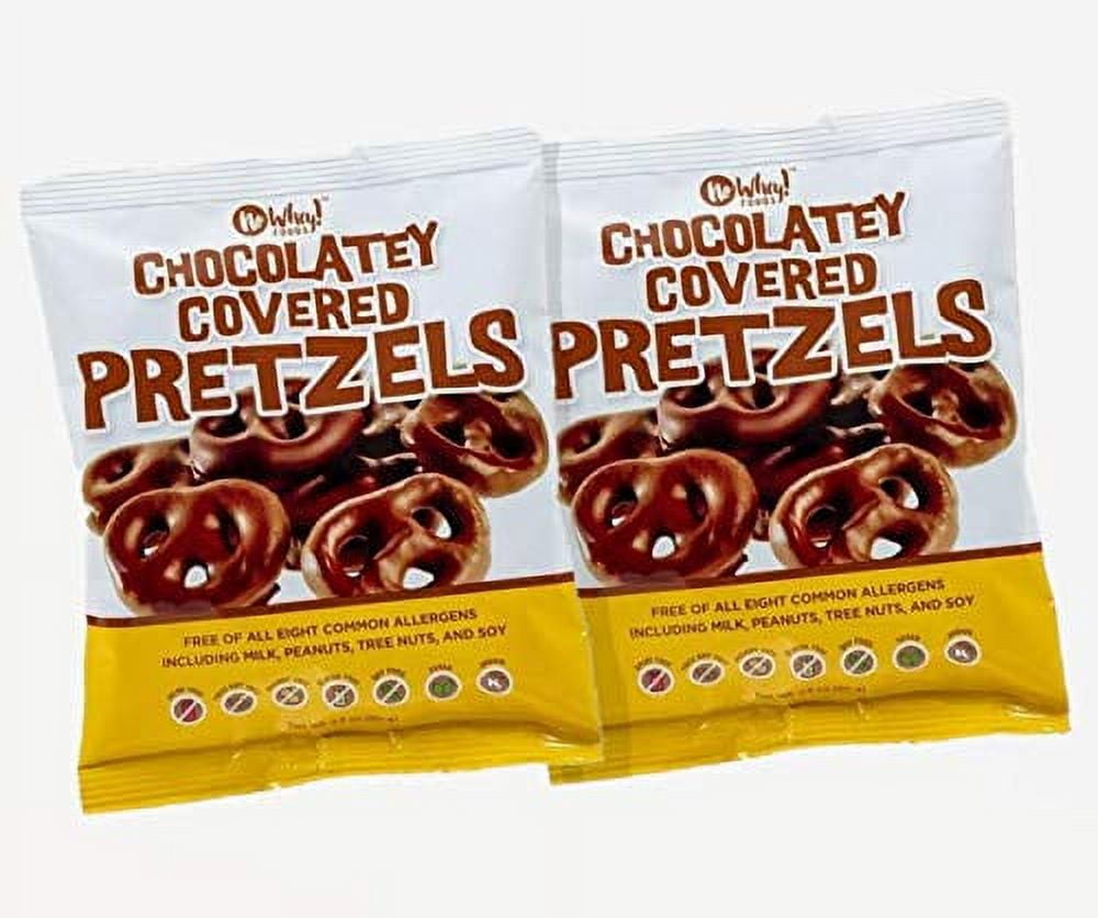 Vegan, Gluten Free Chocolatey ZS23 Covered Pretzels (2 Pack) Dairy