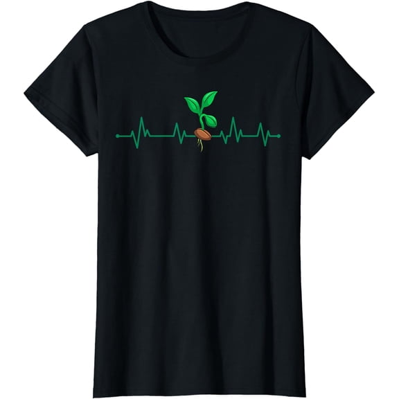 Vegan Heartbeat Vegetarian Diet Veganism Vegetable Lover T-Shirt