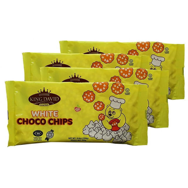 Vegan LactoseFree Nondairy Kosher White Chocolate Flavored Chips 8.8