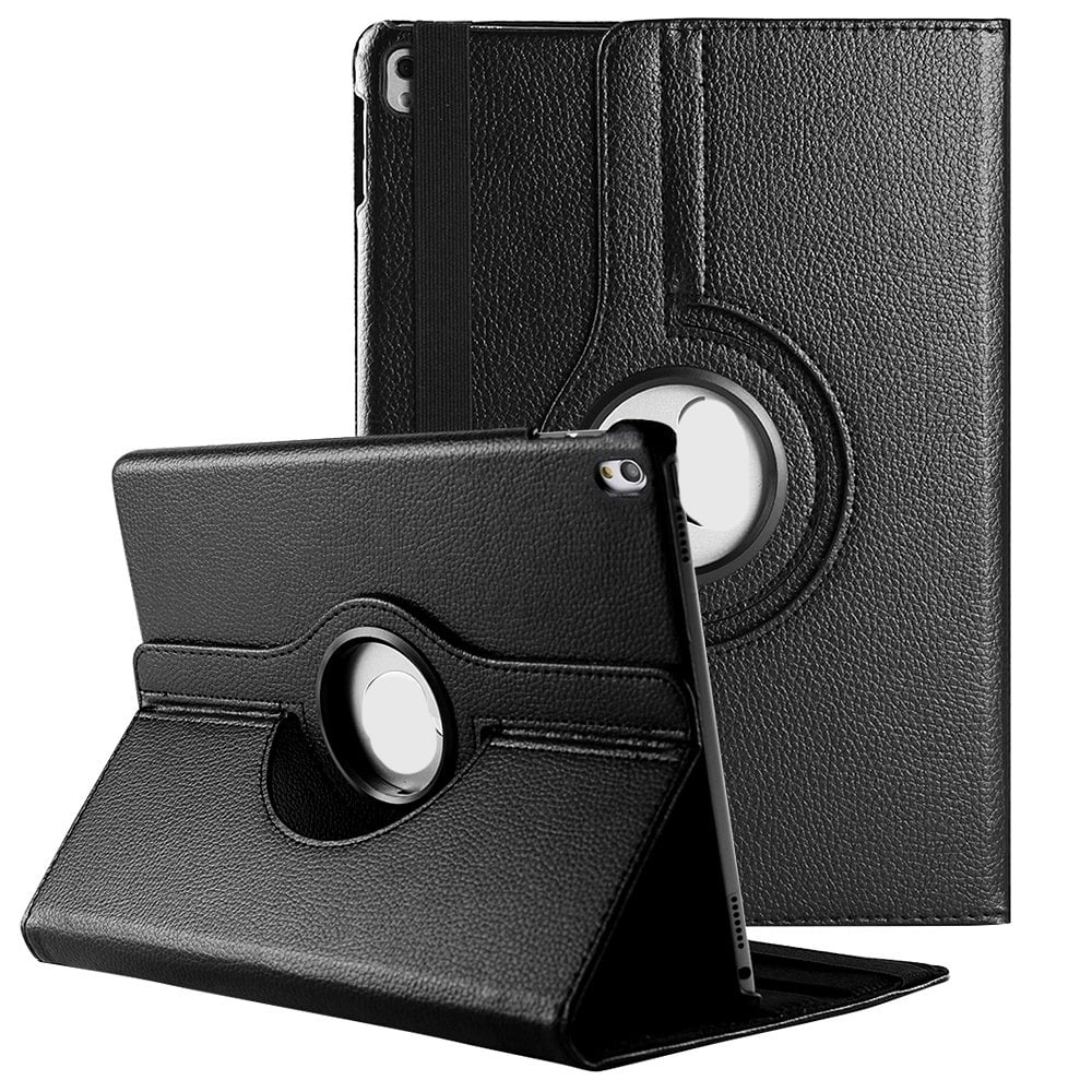 Vegan Leather Portfolio Case with Folding Cover for Apple iPad Pro 9.7