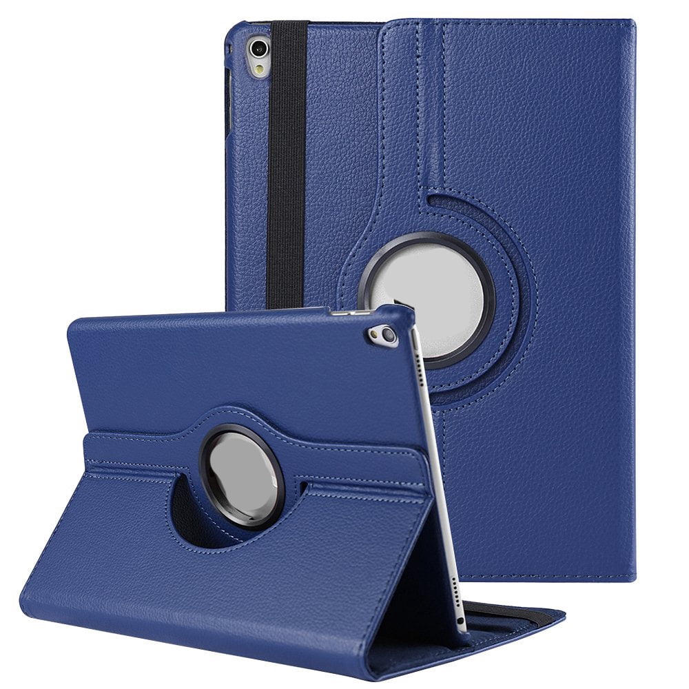 Vegan Leather Portfolio Case with Folding Cover for Apple iPad Pro 9.7