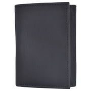 Vegan Leather RFID Trifold Wallets For Men - Cruelty Free Non Leather Mens Wallet With 2 ID Windows