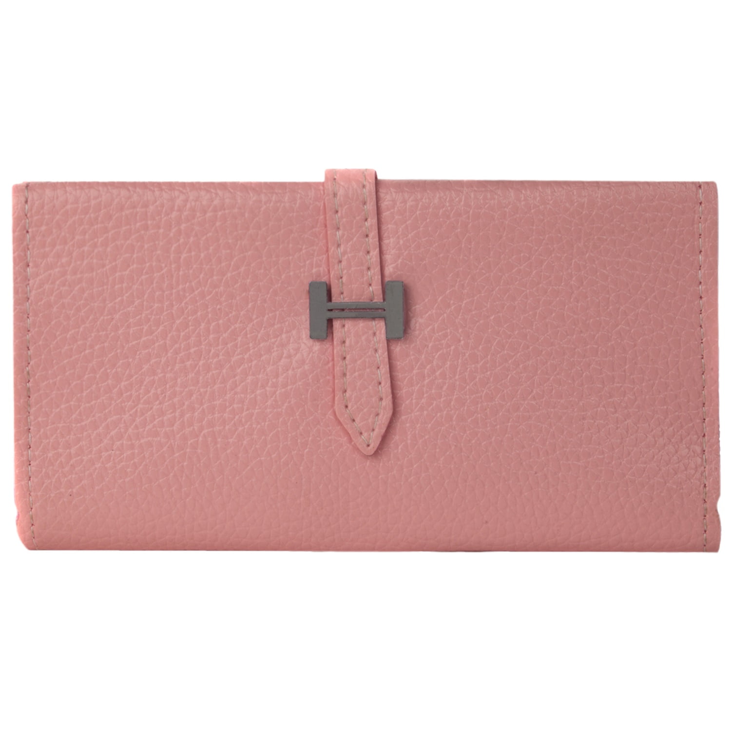 Vegan Leather Wallet with Belt Strap and Phone Compartment