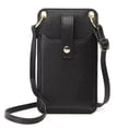 thumbnail image 1 of Vegan Leather Womens Crossbody Cell Phone Purse Holder Wallet, 1 of 5