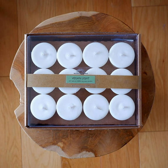 Vegan Light Soy Wax Unscented Votive Candles