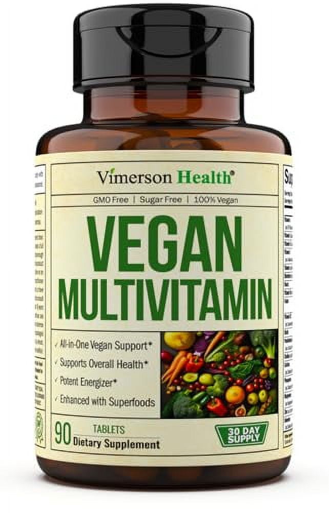 Vegan Multivitamins for Women & Men Multivitamin & Multimineral