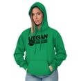 thumbnail image 1 of Vegan Peace Love Hippie Herbivore Hoodie Sweatshirt Women Men Brisco Brands S, 1 of 5